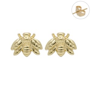 Arete Chapa de Oro