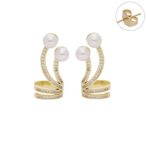Arete Chapa de Oro