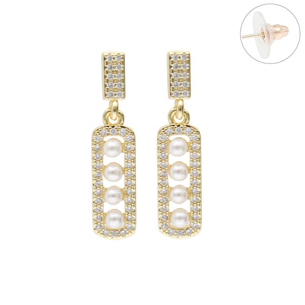 Arete Chapa de Oro