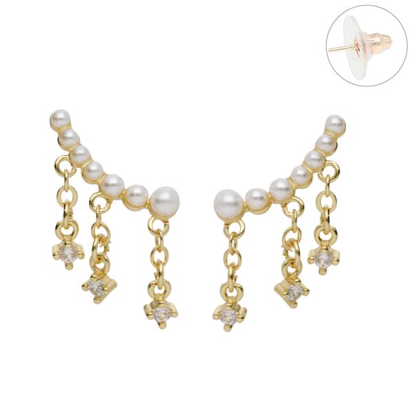 Arete Chapa de Oro