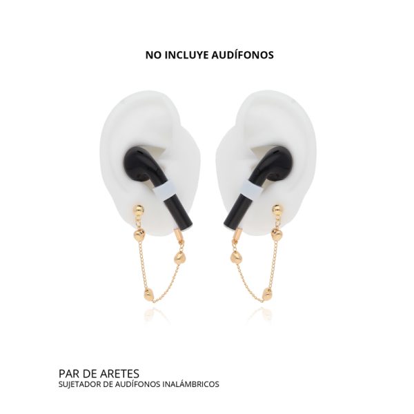 Arete Chapa de Oro