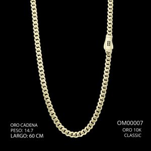 Cadena Oro 10 K Classic 60 CM 14.7