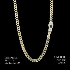 Cadena Oro 10 K Classic 60 CM 15
