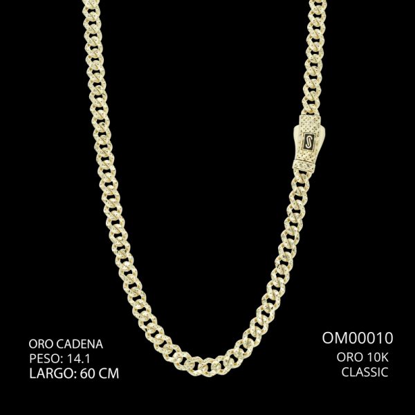 Cadena Oro 10 K Classic 60 CM 14.1