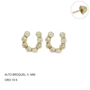 Broquel Herradura Amarillo Oro