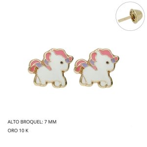 Broquel Poni Oro