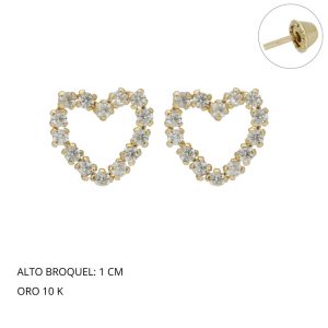 Broquel Corazon R2 Oro