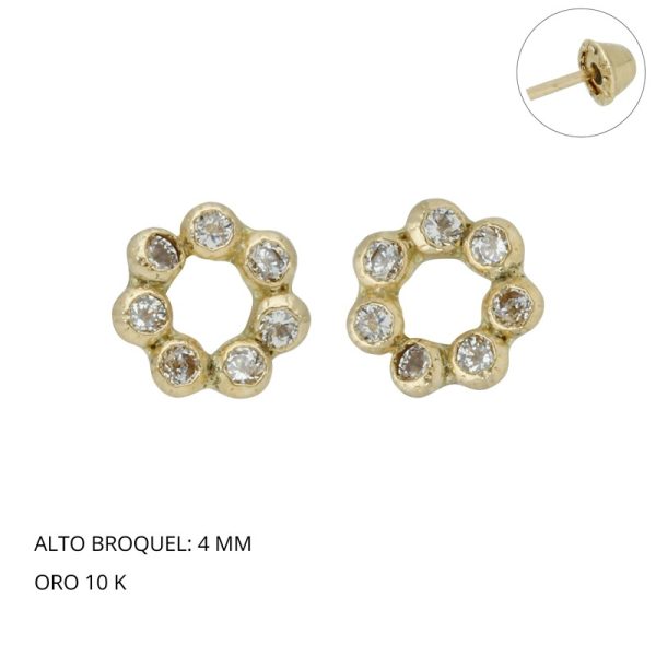 Broquel Baby Rueda Oro
