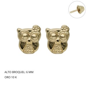 Broquel Buho Oro