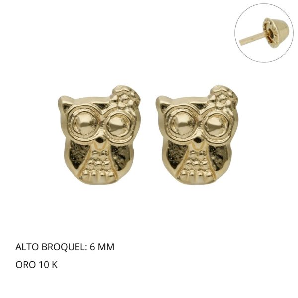 Broquel Buho Oro