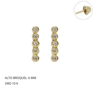 Broquel Baby Linea Oro