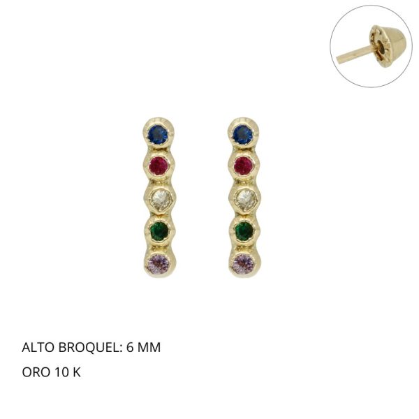 Broquel Baby Linea Colores Oro