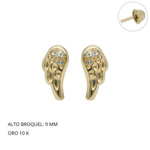 Broquel Alas Oro