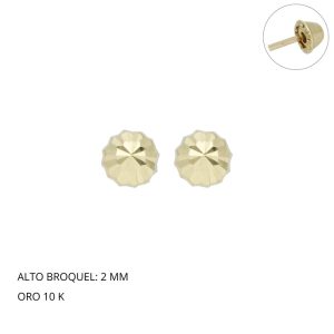 Broquel Hongo Amarillo # 3 Oro