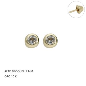 Broquel Barril Amarillo # 2 Oro