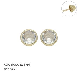 Broquel Barril Amarillo # 4 Oro