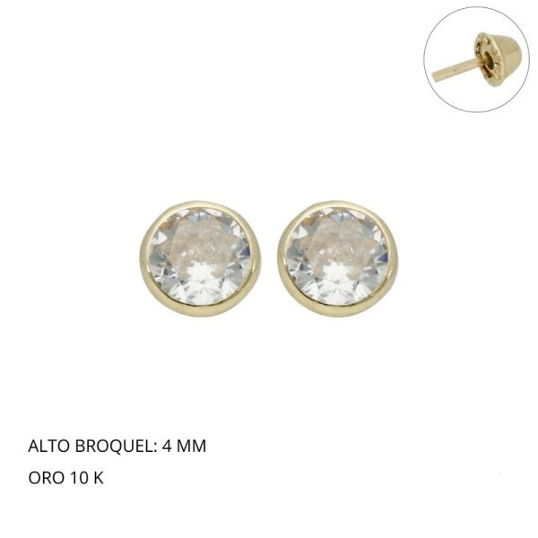 Broquel Barril Amarillo # 4 Oro