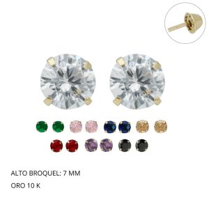 Broquel Recto # 7 Oro
