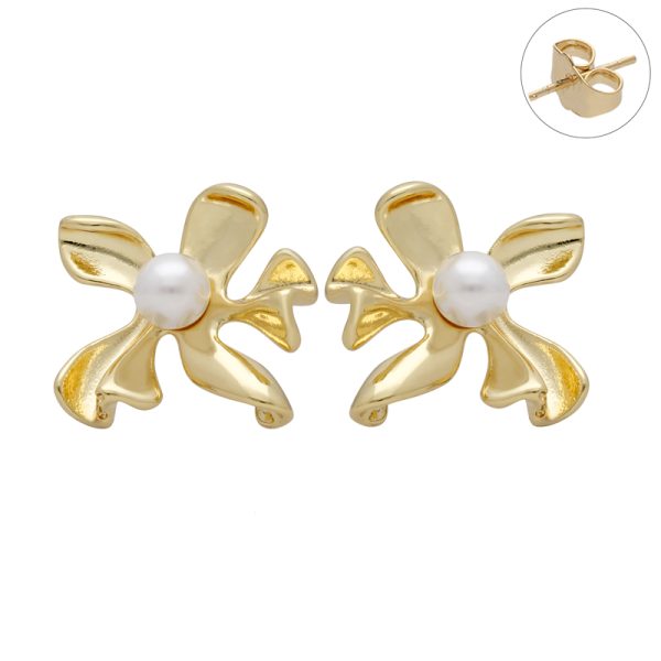 Arete Chapa de Oro  BO2914