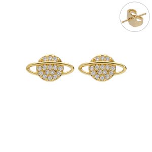 Arete Chapa de Oro
