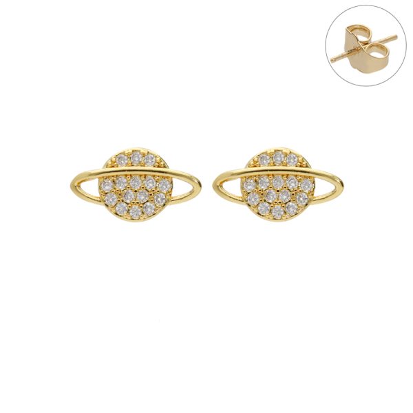 Arete Chapa de Oro