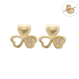 Arete Chapa de Oro