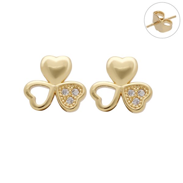 Arete Chapa de Oro