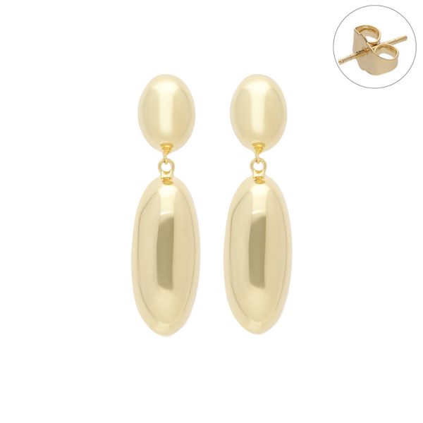 Arete Chapa de Oro
