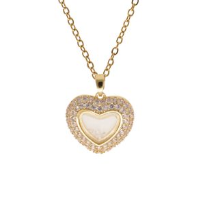 Collar Chapa de Oro y Acero BA0843