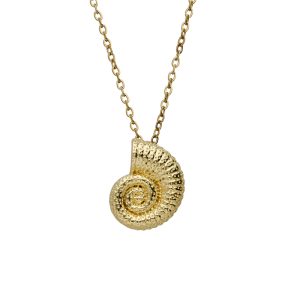 Collar Chapa de Oro y Acero BA0911