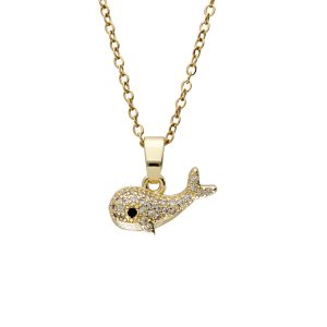 Collar Chapa de Oro y Acero BA0914