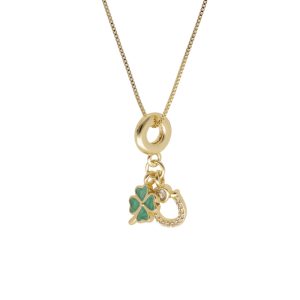 Collar Chapa de Oro BO2554