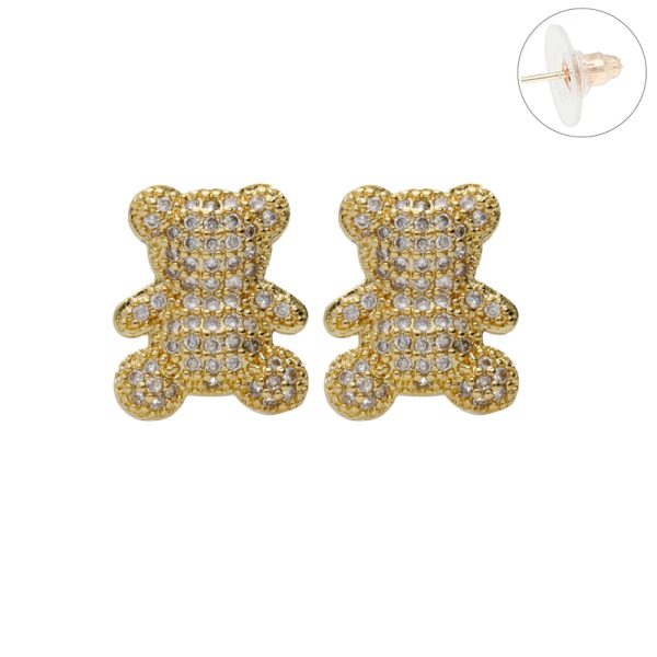 Arete Chapa de Oro BO2761