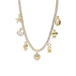 Collar Chapa de Oro BO2995