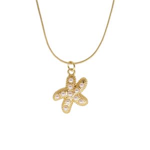 Collar Chapa de Oro BO3075