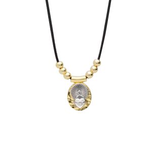 Collar Chapa de Oro BO3134