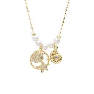 Collar Chapa de Oro BO3155