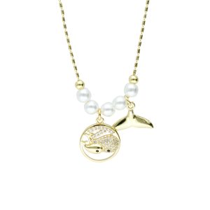 Collar Chapa de Oro BO3157