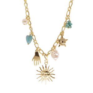 Collar Chapa de Oro BO3169