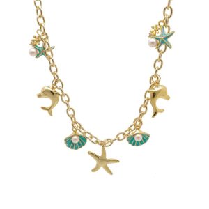 Collar Chapa de Oro BO3192