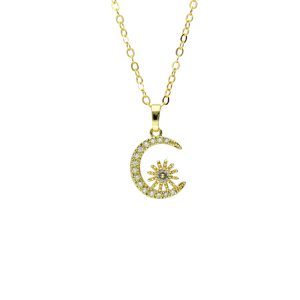 Collar Chapa de Oro  BO3261