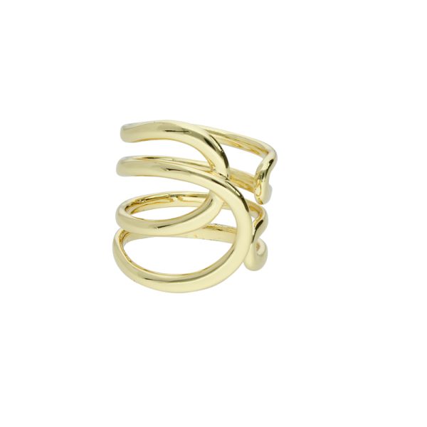 Anillo Chapa de Oro BO3273