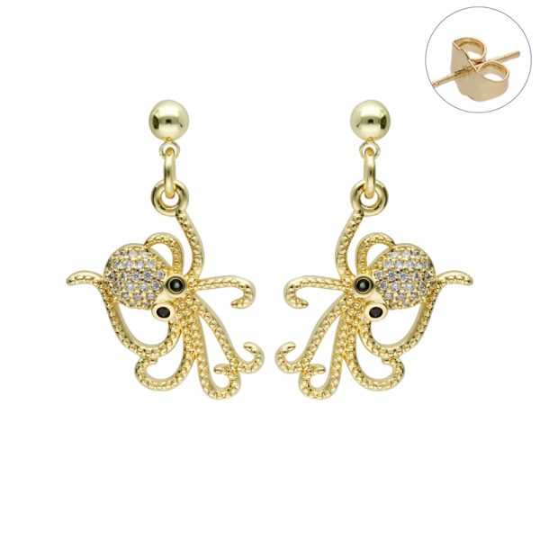 Arete Chapa de Oro  BO3415