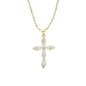 Collar Chapa de Oro BO3438