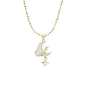 Collar Chapa de Oro BO3439