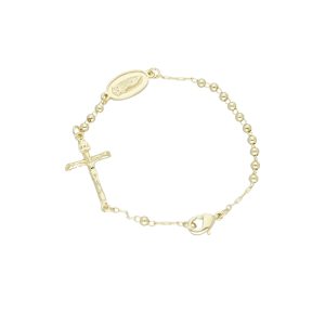 Rosario Chapa de Oro BO3540