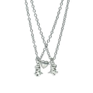 Collar Chapa de Oro y Acero BA0952