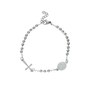 Pulsera Acero Inoxidable Virgen De Guadalupe A004468