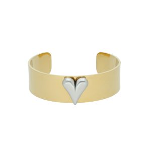 Pulsera Acero Inoxidable Corazon A004509