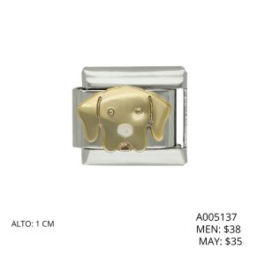 Charm de Acero Inoxidable Perro A005137